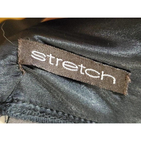 Ashley Stewart Stretch Multicolor Slit Shoulder Long Sleeve Top Blouse 14/16 - Picture 9 of 14